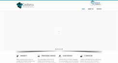 Desktop Screenshot of cedonix.com